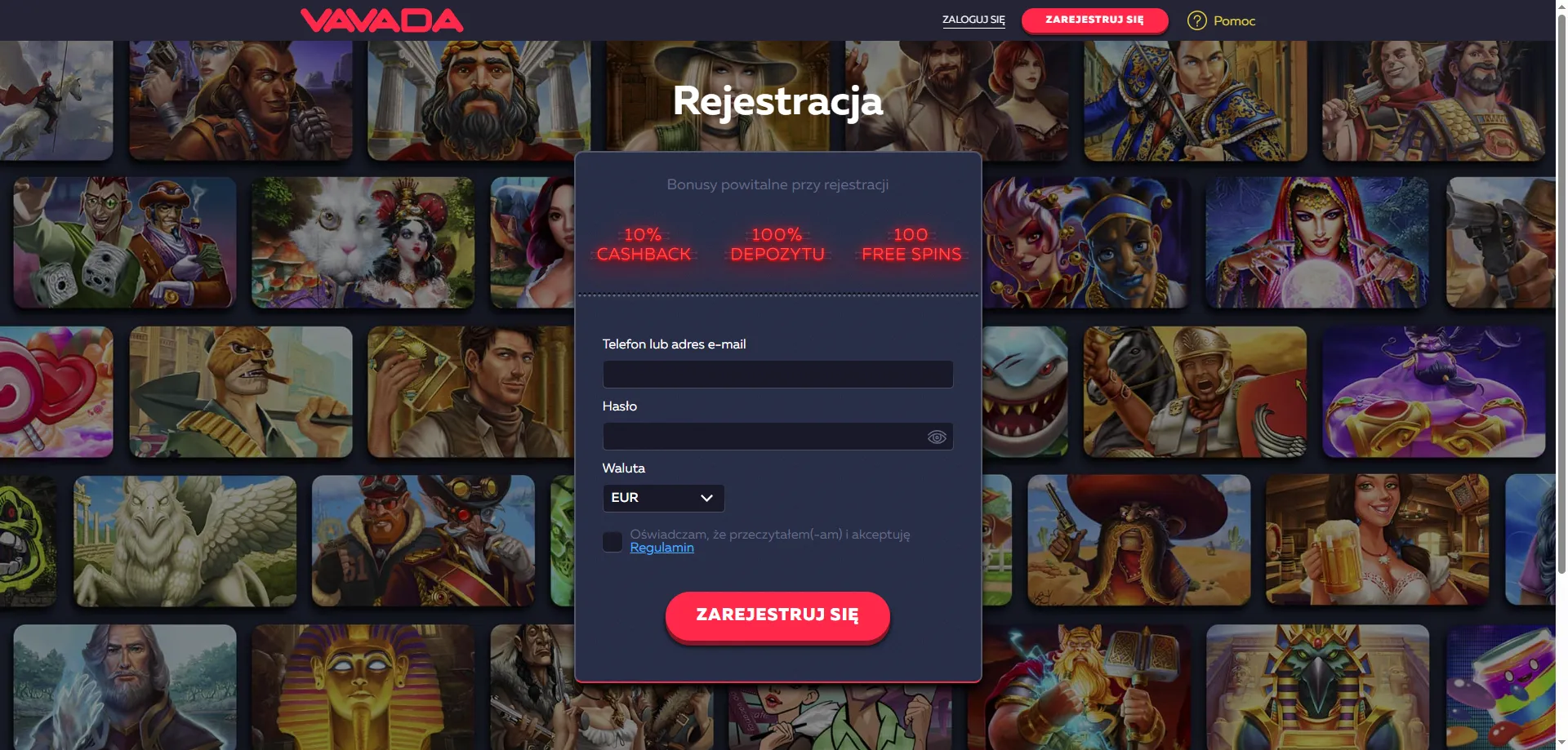 Rejestracja konta w Vavada Casino &ndash; przewodnik krok po kroku
